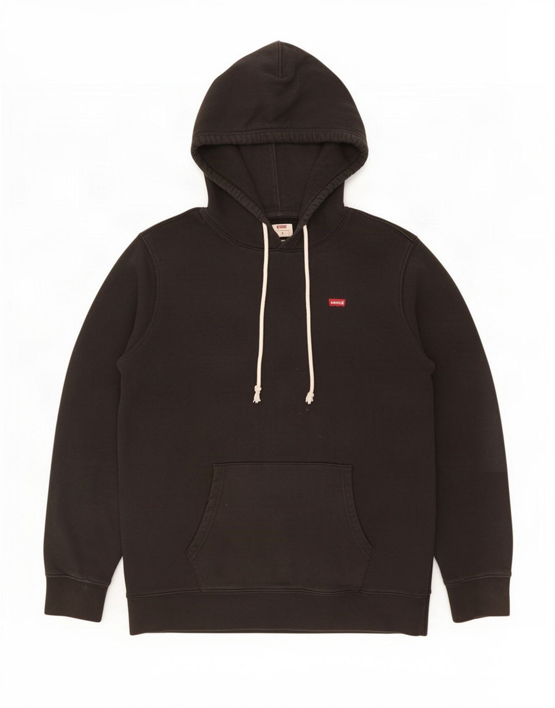 Levi's Mens Hoodie Jumper Medium Black Cotton