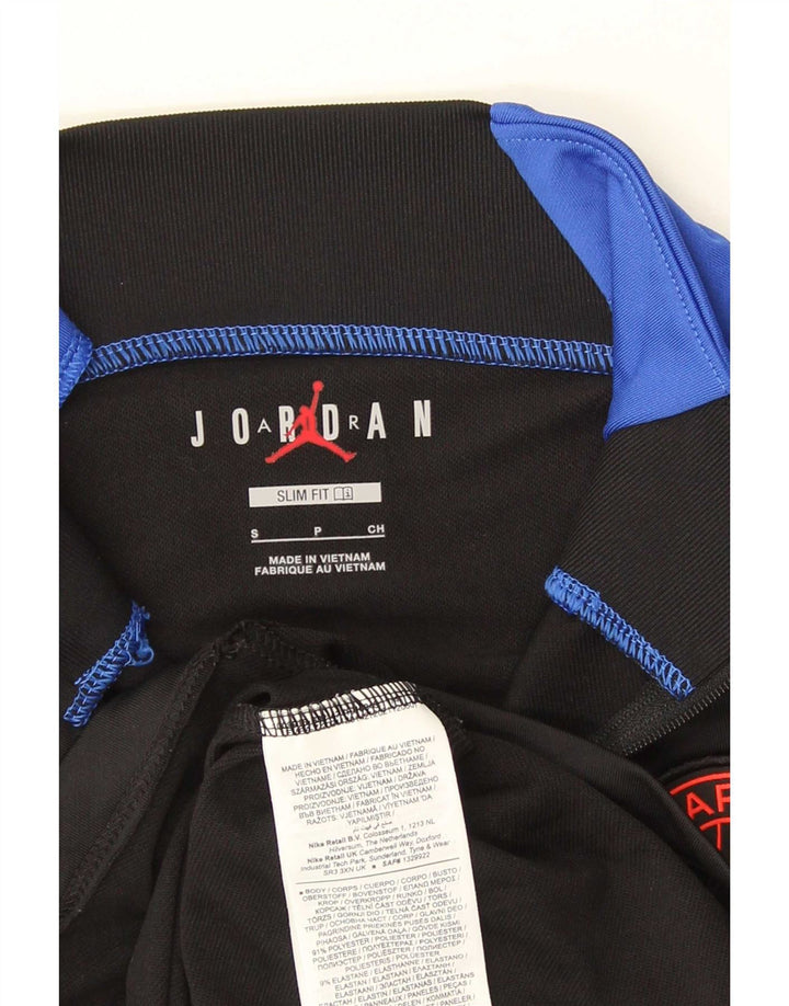 Jordan Mens Slim Fit Graphic Top Long Sleeve Small Black