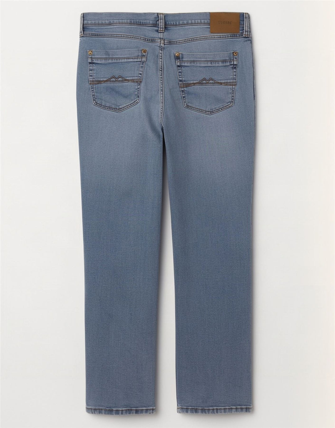 Mustang Mens Straight Jeans W38 L31 Blue