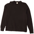 Marks & Spencer Mens Sweatshirt Jumper XL Black Cotton