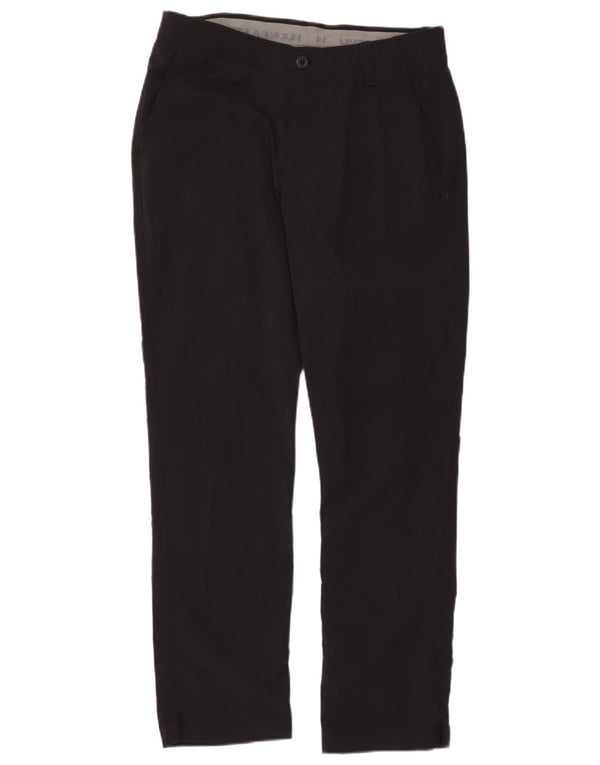 Under Armour Mens Straight Chino Trousers W34 L32 Black