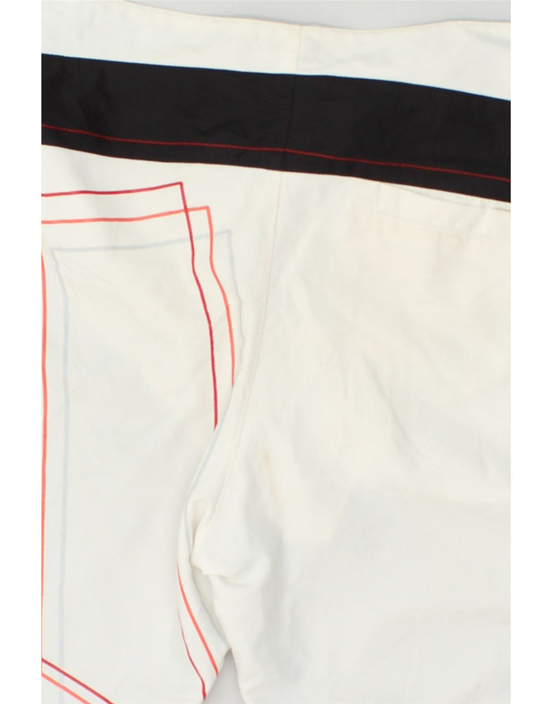 ADIDAS Mens Swimming Shorts Medium White Colourblock Polyester | Vintage Adidas | Thrift | Second-Hand Adidas | Used Clothing | Messina Hembry 