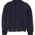 SPORTMAN Womens Bomber Jacket IT 48 XL Navy Blue Vintage Sportman and Second-Hand Sportman from Messina Hembry 