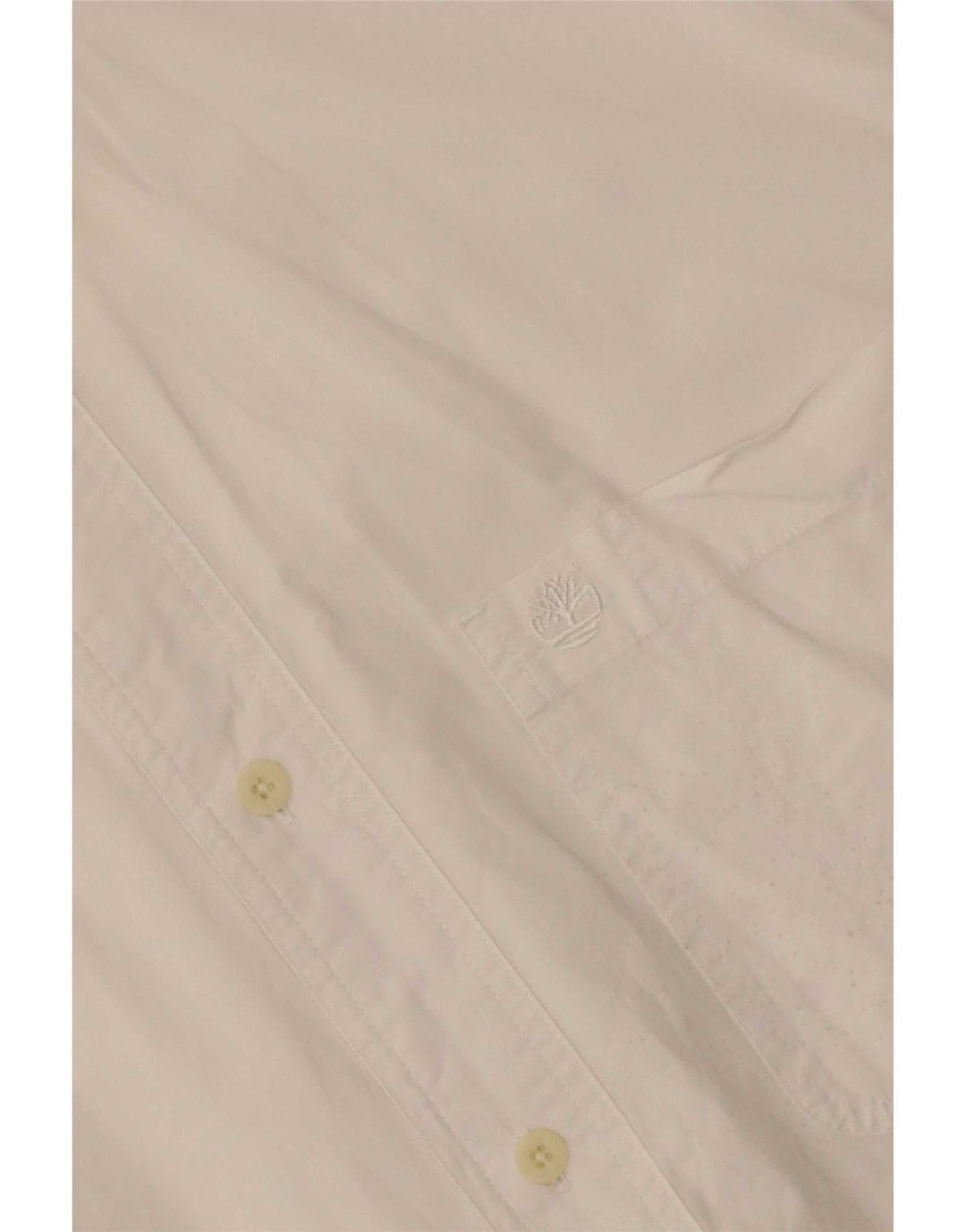 Timberland Mens Shirt Large White Cotton