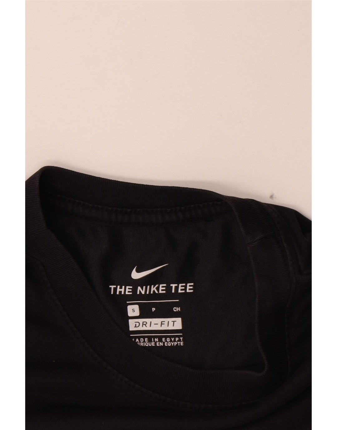 Nike Mens Dri Fit Graphic T-Shirt Top Small Black Cotton