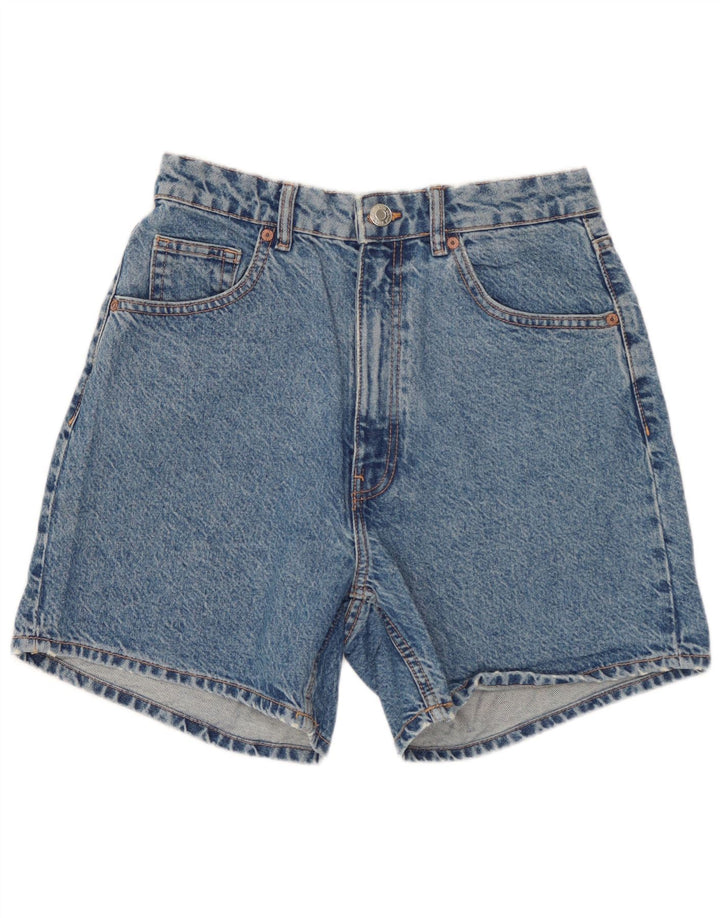 ZARA Womens Denim Shorts EU 38 Small W28  Blue Cotton