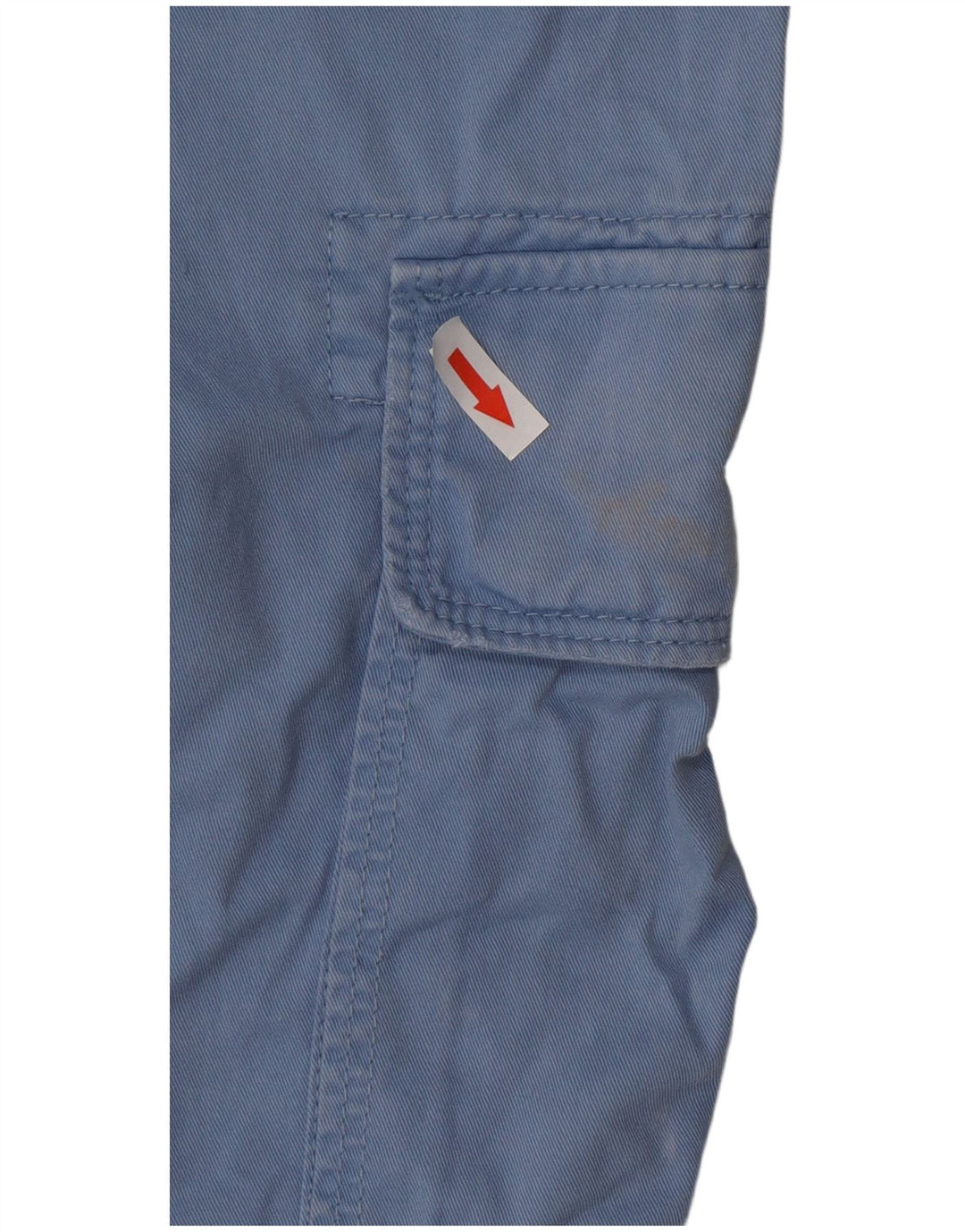 GANT Mens Cargo Shorts W34 Large Blue Cotton