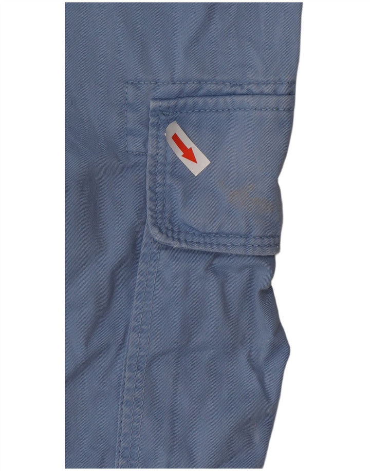GANT Mens Cargo Shorts W34 Large Blue Cotton