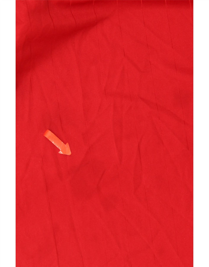 Adidas Mens Climalite Top Long Sleeve 2XL Red Polyester