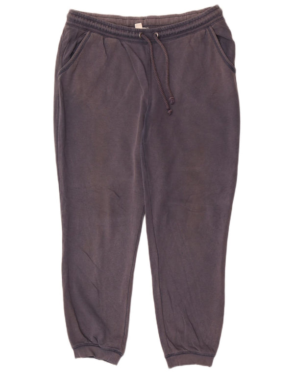 Roxy Womens Tracksuit Trousers Joggers UK 14 Large Navy Blue Cotton