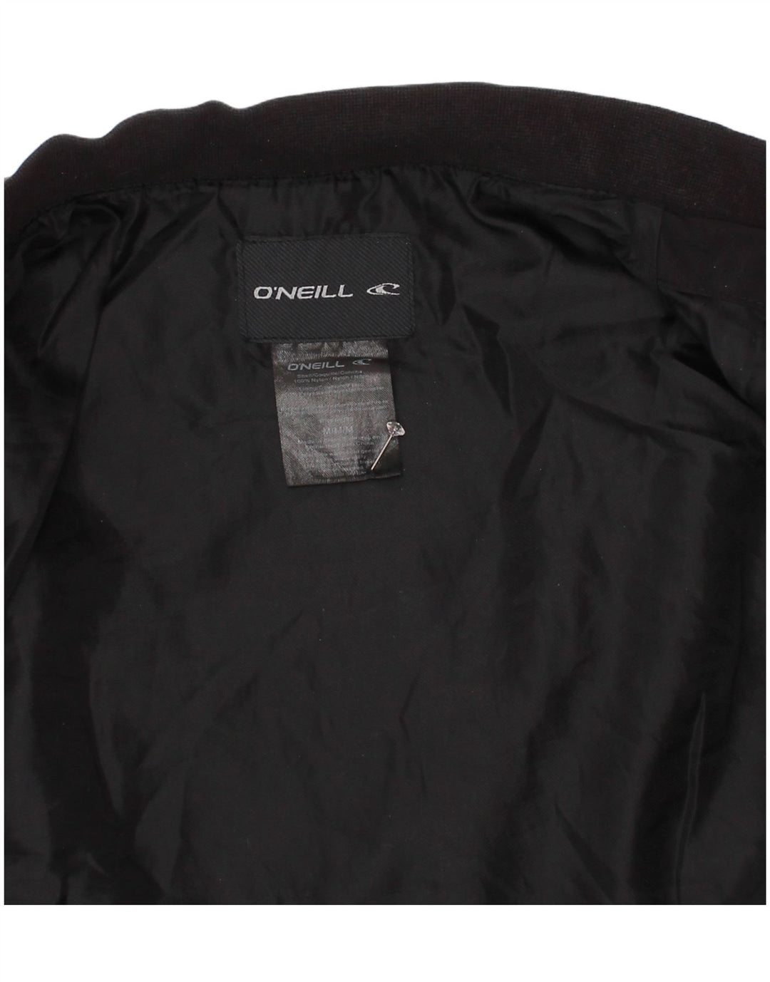 O'Neill Boys Bomber Jacket 11-12 Years Medium Black Nylon