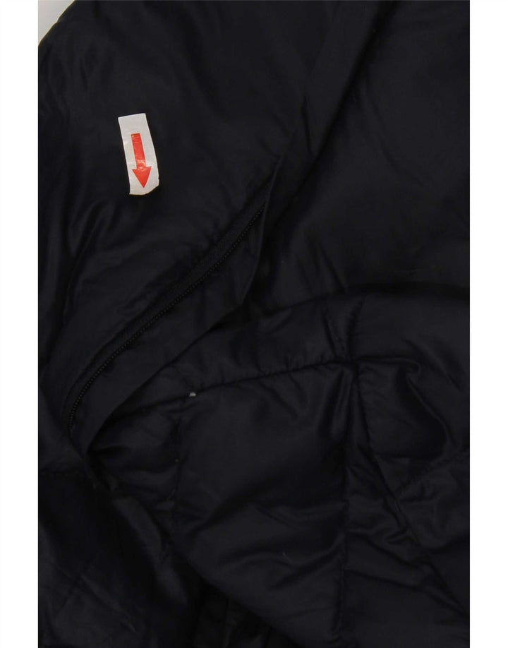 Calvin Klein Womens Padded Coat UK 16 Large Navy Blue Nylon