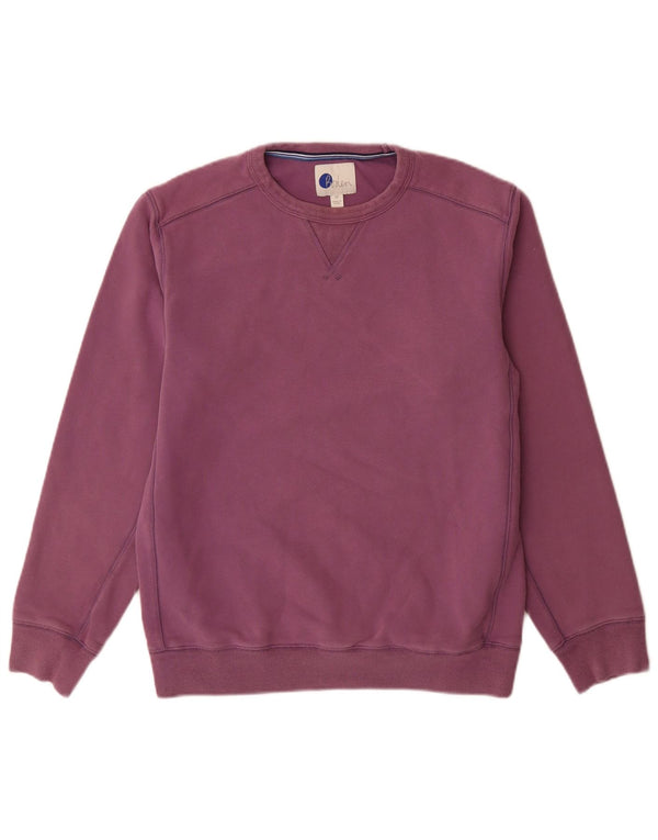 Boden Mens Sweatshirt Jumper Medium Purple Cotton