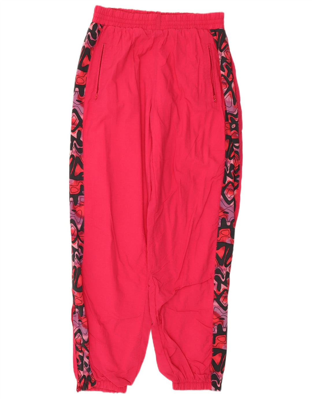 SHAMP Womens Tracksuit Trousers Joggers UK 14 Medium  Pink Colourblock