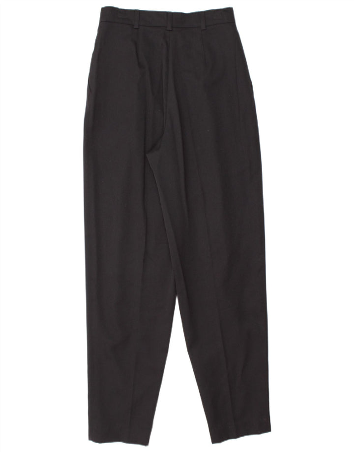 PENNY BLACK Womens High Waist Chino Trousers IT 42 Medium W26 L30 Black