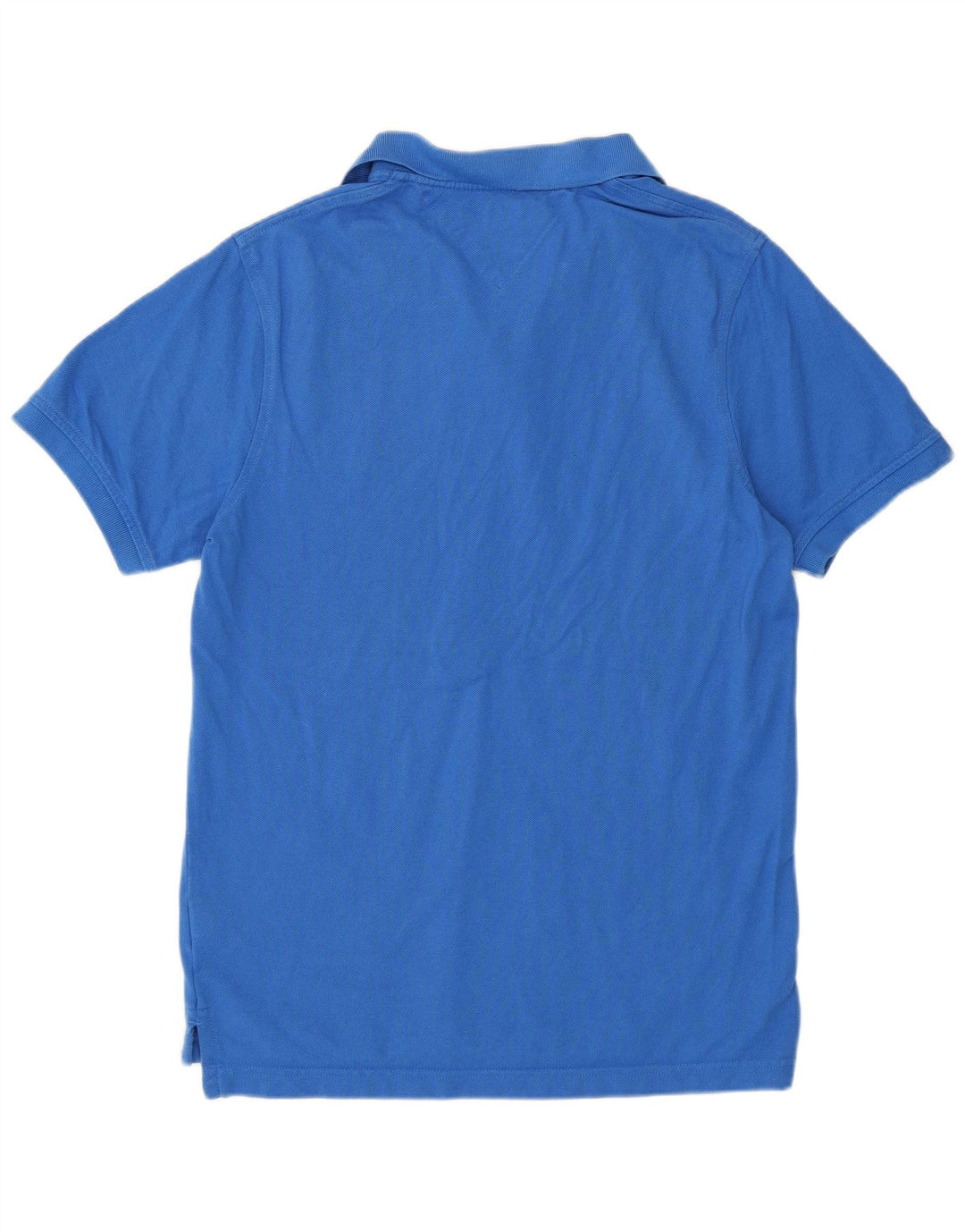 Tommy Hilfiger Mens Slim Fit Polo Shirt Large Blue Cotton