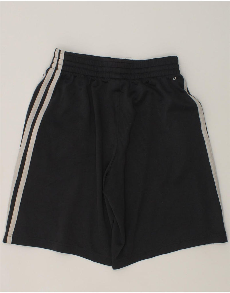 ADIDAS Boys Sport Shorts 10-11 Years Black Polyester | Vintage Adidas | Thrift | Second-Hand Adidas | Used Clothing | Messina Hembry 