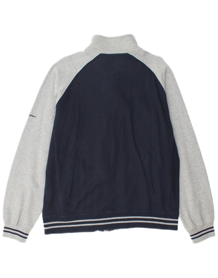 Champion Mens Heritage Classics Tracksuit Top Jacket Large Navy Blue