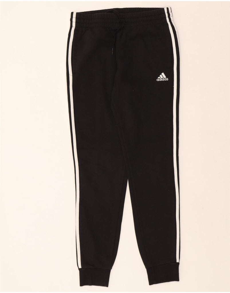 ADIDAS Mens Tracksuit Trousers Joggers Medium Black Vintage Adidas and Second-Hand Adidas from Messina Hembry 