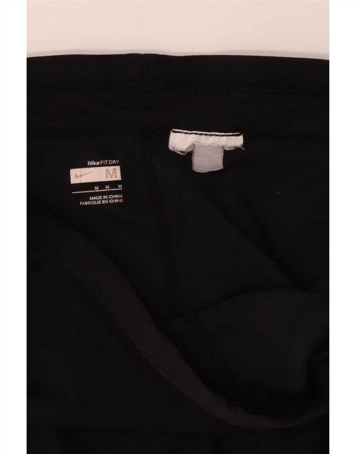 Nike Womens Capri Tracksuit Trousers UK 12 Medium Black
