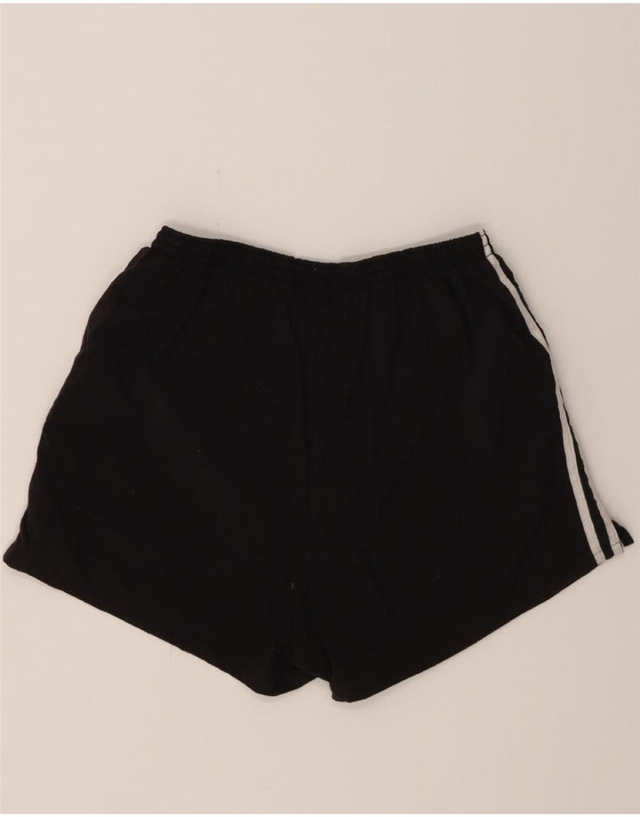 ADIDAS Boys Sport Shorts 11-12 Years Medium Black Nylon Vintage Adidas and Second-Hand Adidas from Messina Hembry 