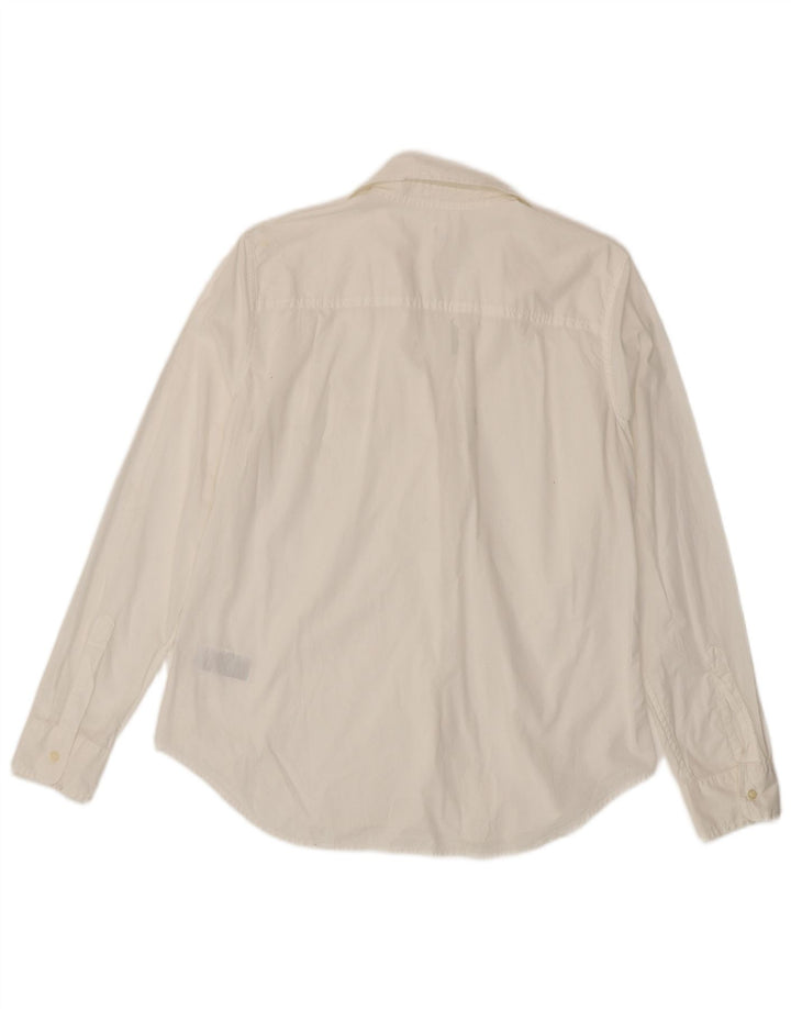 Gap Womens Shirt UK 14 Medium White