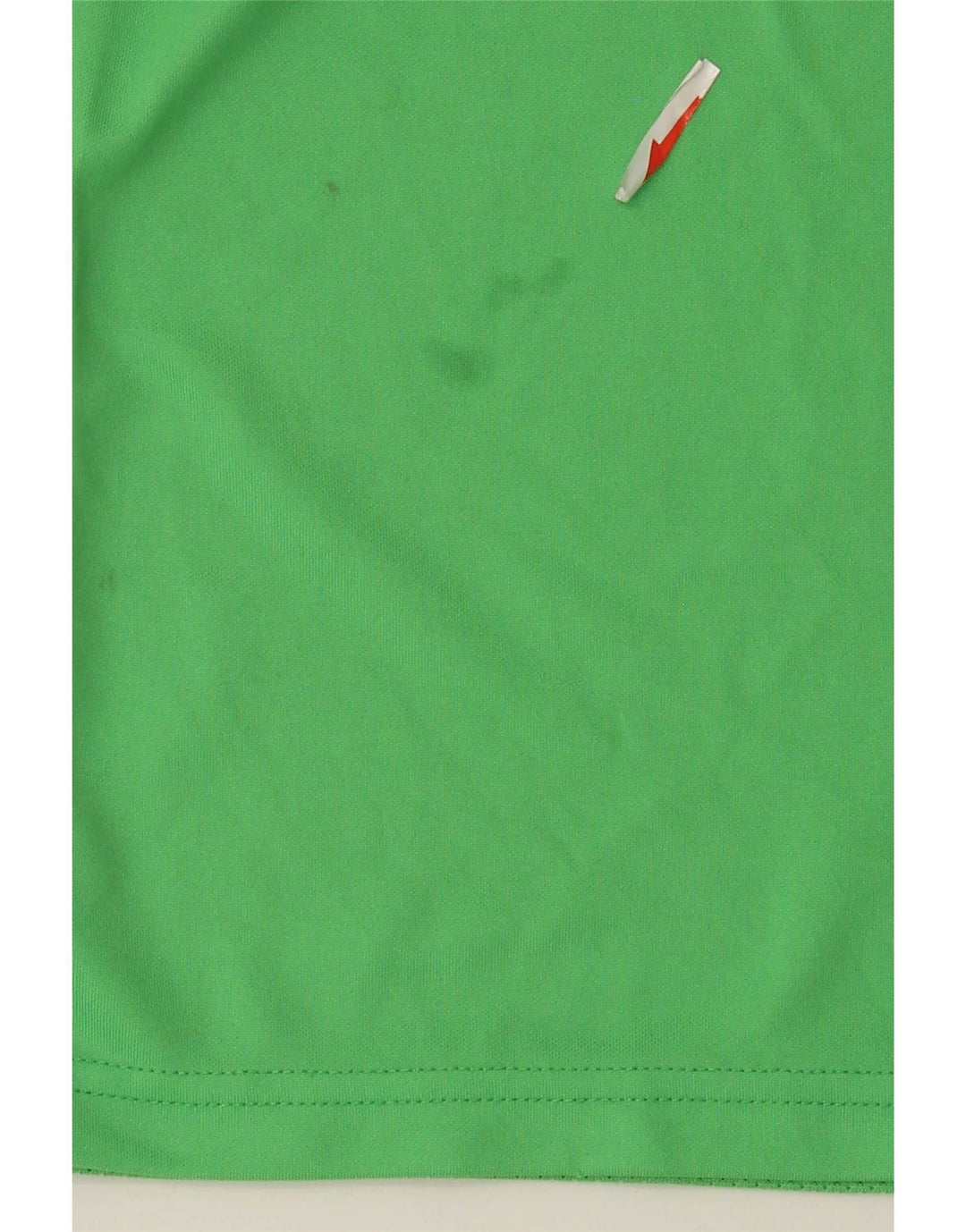 Nike Mens Dri Fit T-Shirt Top Medium Green Colourblock Polyester