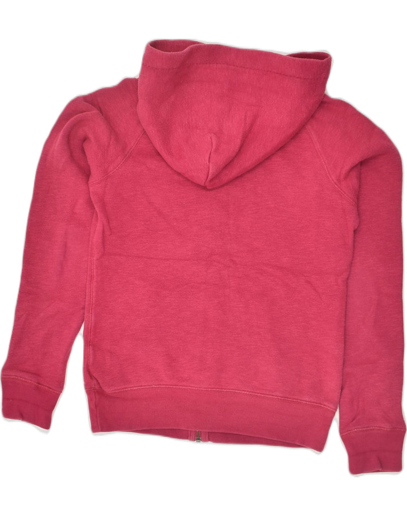 JACK WILLS Womens Zip Hoodie Sweater UK 6 XS Pink Cotton | Vintage Jack Wills | Thrift | Second-Hand Jack Wills | Used Clothing | Messina Hembry 