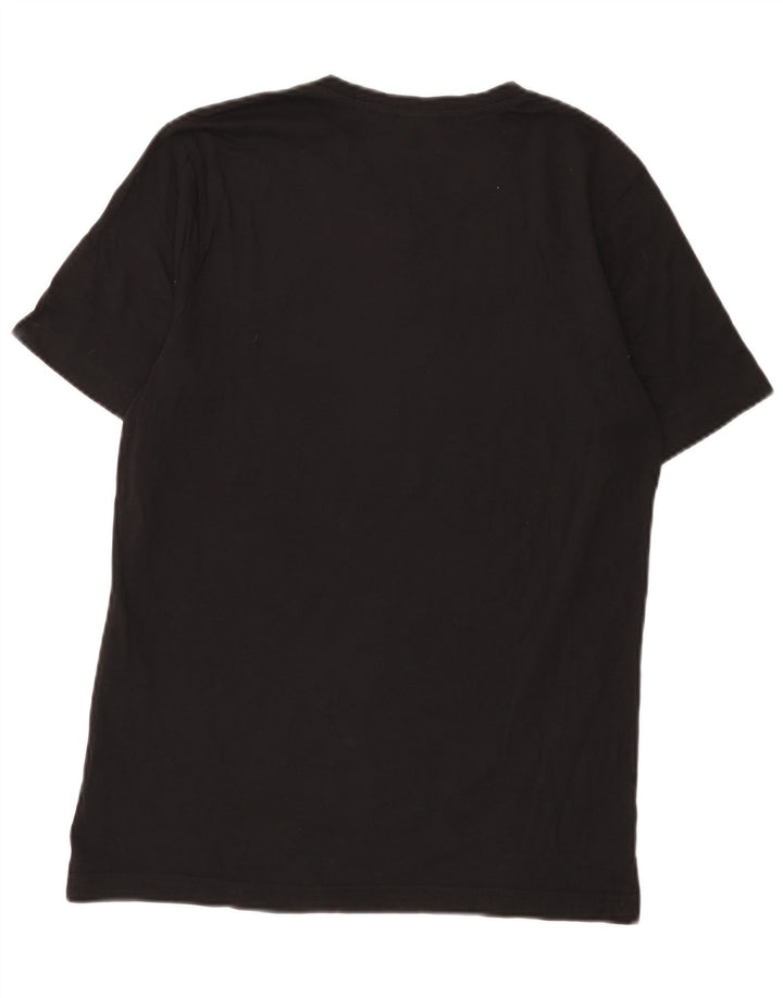 Puma Mens T-Shirt Top Small Black Cotton