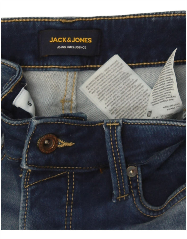 Jack & Jones Mens Denim Shorts Small W29  Blue Cotton