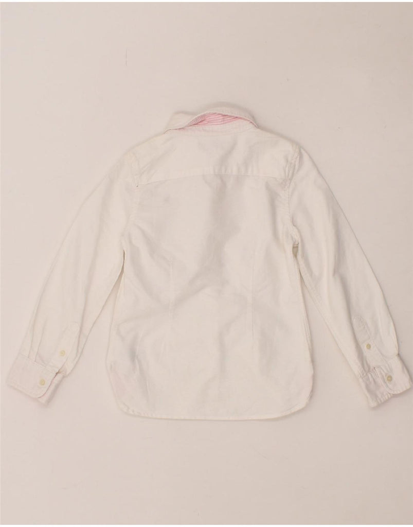 RALPH LAUREN Girls Shirt 5-6 Years White Cotton Vintage Ralph Lauren and Second-Hand Ralph Lauren from Messina Hembry 