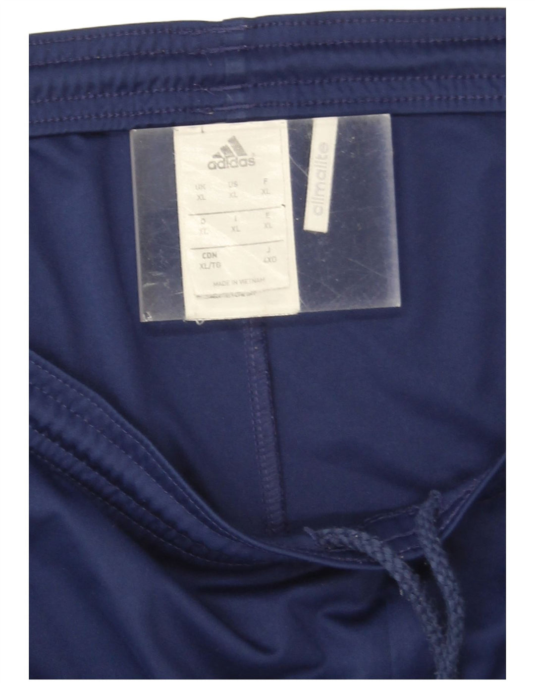Adidas Mens Climalite Sport Shorts XL Navy Blue Polyester