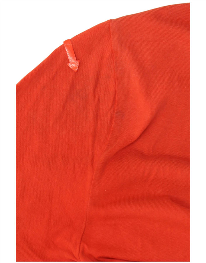 Polo Ralph Lauren Mens T-Shirt Top Medium Orange Cotton