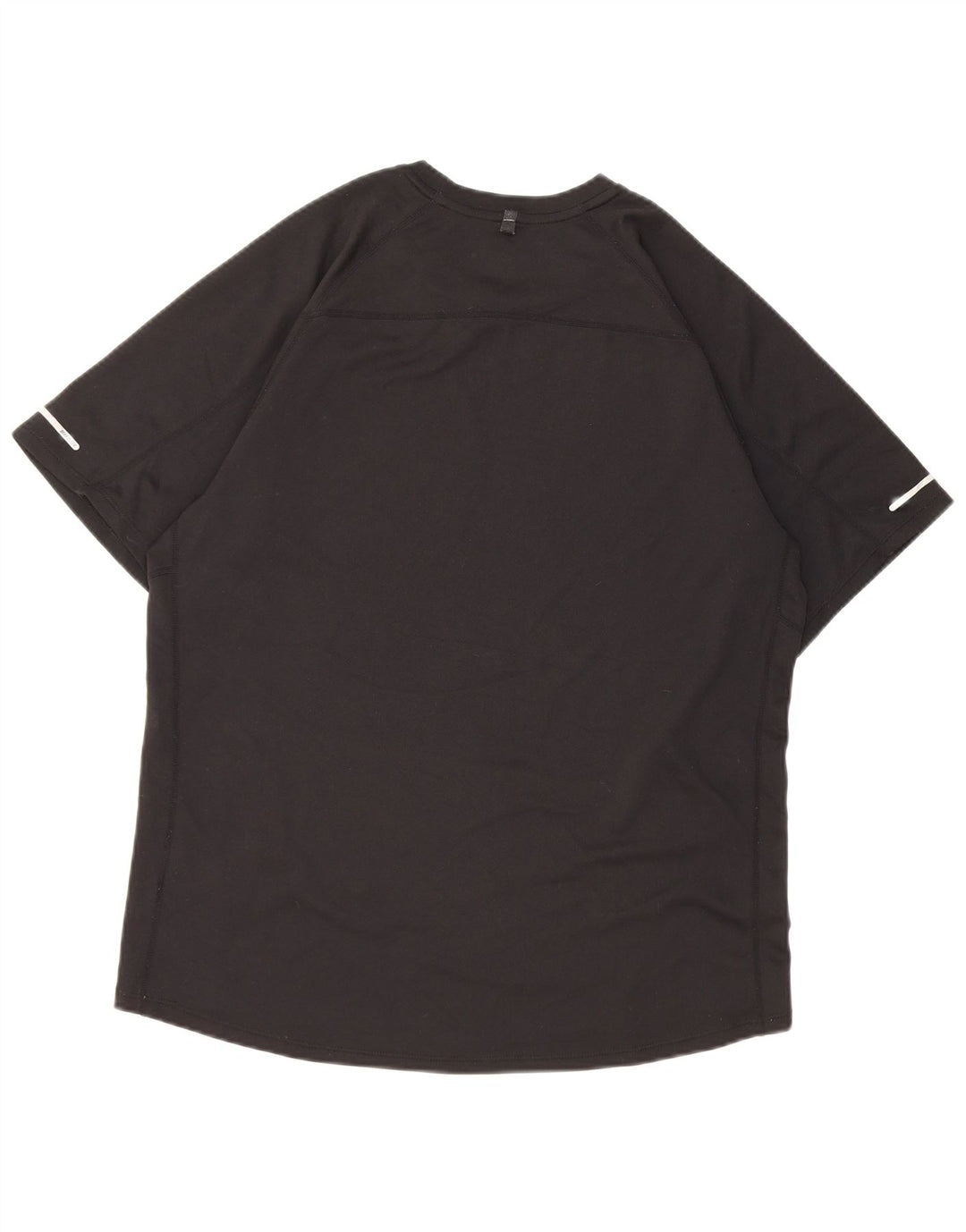 Nike Mens Dri Fit T-Shirt Top Large Black Polyester