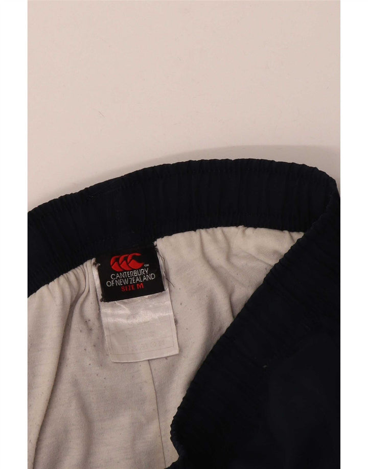 Canterbury Mens Graphic Tracksuit Trousers Medium Navy Blue Polyester