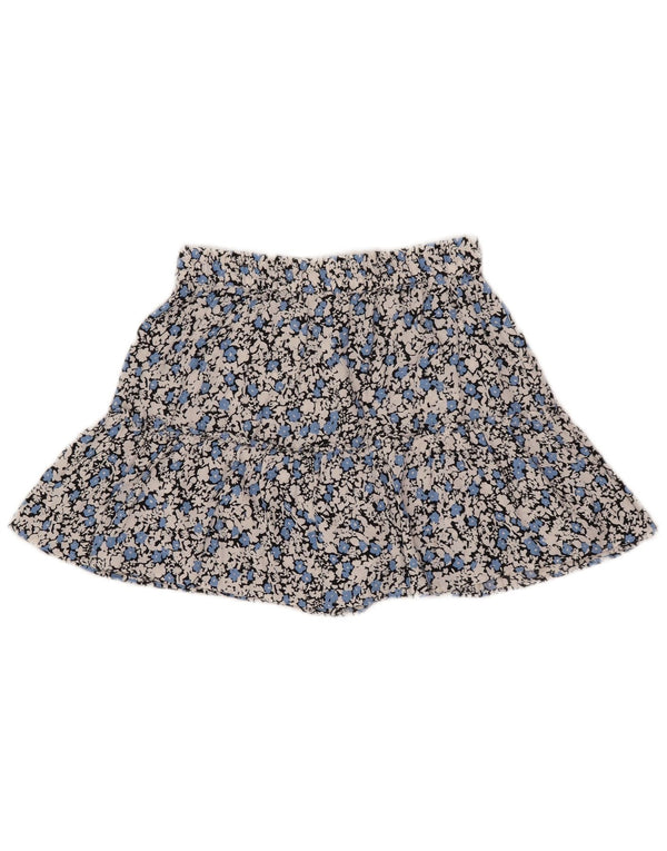 Zara Womens Hot Pants Small W26 Multicoloured Floral Viscose