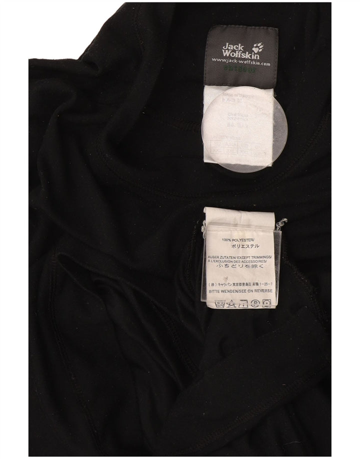 Jack Wolfskin Mens T-Shirt Top 2XL Black Polyester
