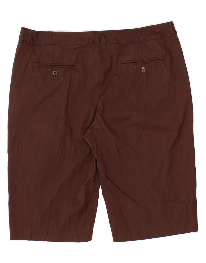 MOSSIMO Womens Bermuda Chino Shorts US 12 Large W34 Brown Cotton Vintage Mossimo and Second-Hand Mossimo from Messina Hembry 