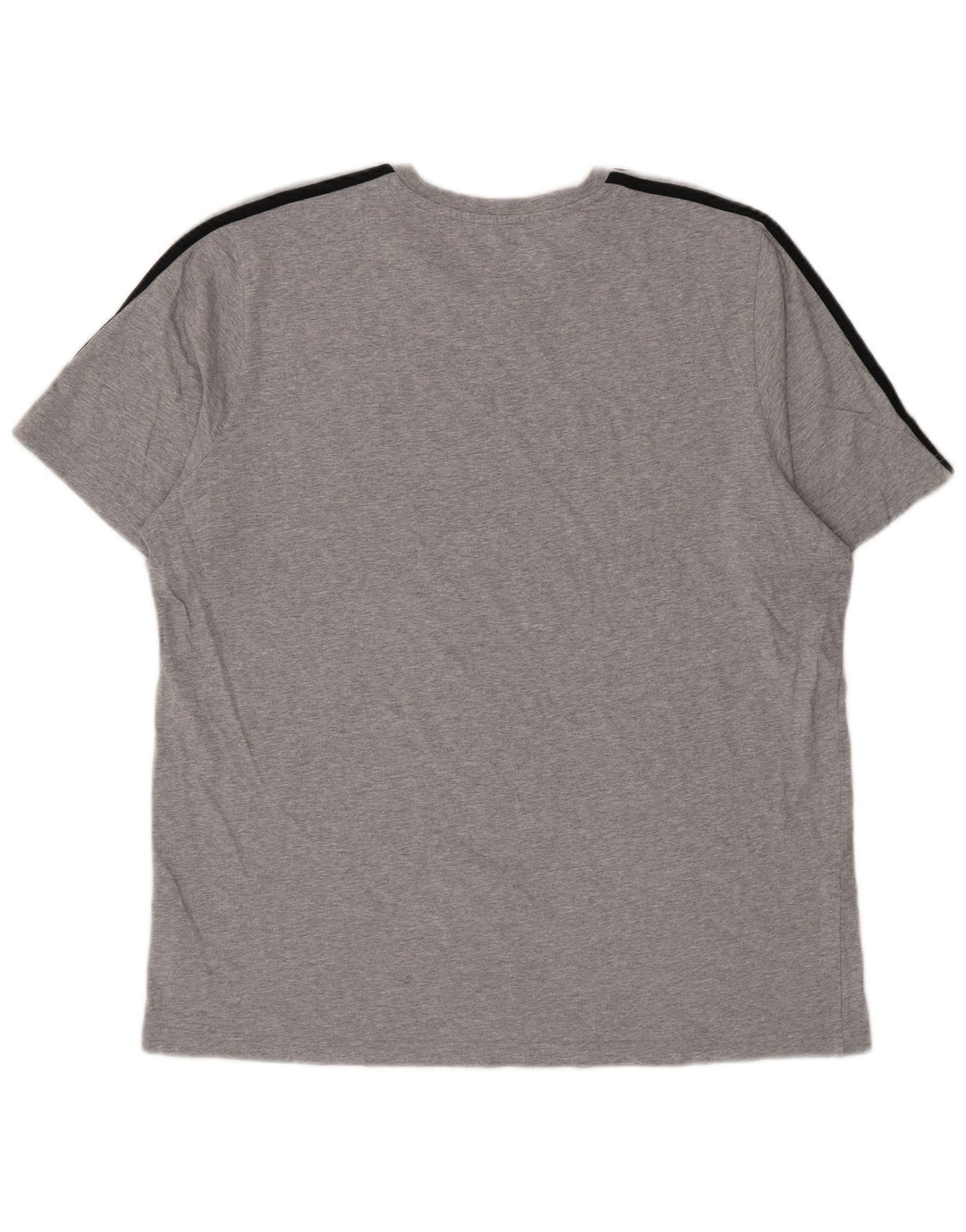 Adidas Mens T-Shirt Top XL Grey Cotton