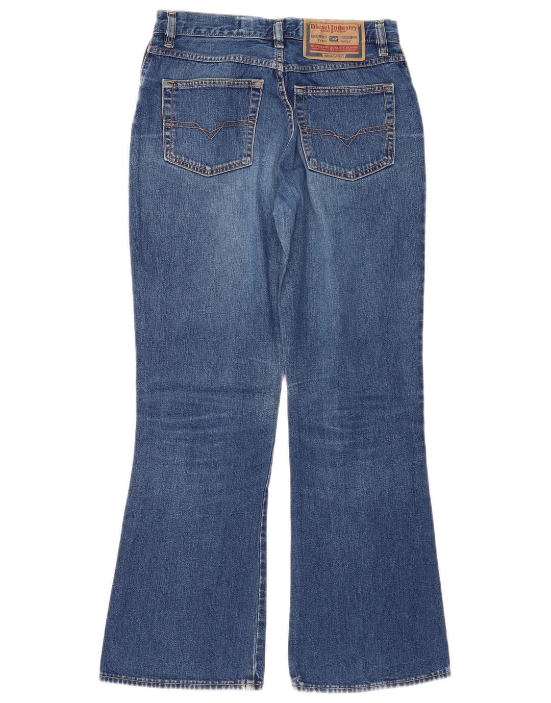 Diesel Womens Flared Jeans W29 L29 Blue