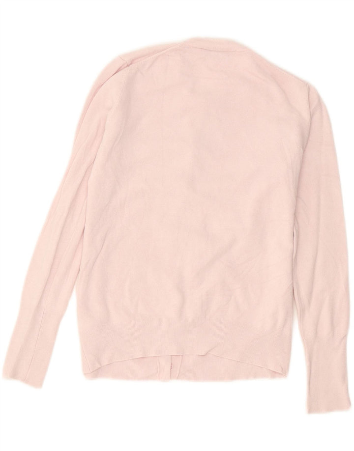 Zara Womens Cardigan Sweater UK 10 Small Pink