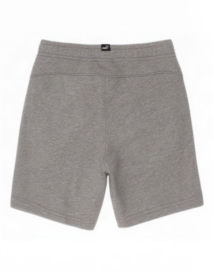 Puma Boys Sport Shorts 7-8 Years Grey Cotton