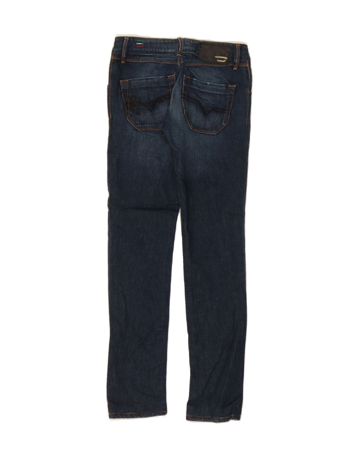 DIESEL Womens Nevy Straight Jeans W24 L32 Blue Cotton Vintage Diesel and Second-Hand Diesel from Messina Hembry 