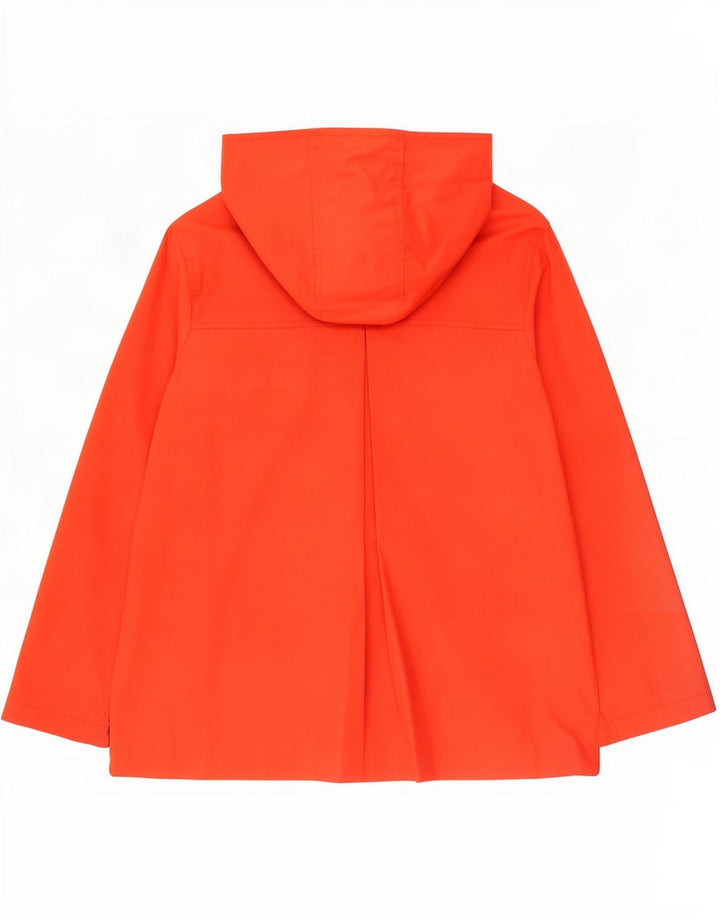 Jack Wills Womens Hooded Rain Jacket UK 12 Medium Red Polyester