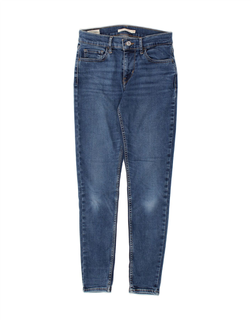 LEVI'S Womens 710 Super Skinny Jeans W27 L27 Blue Cotton Vintage Levi's and Second-Hand Levi's from Messina Hembry 