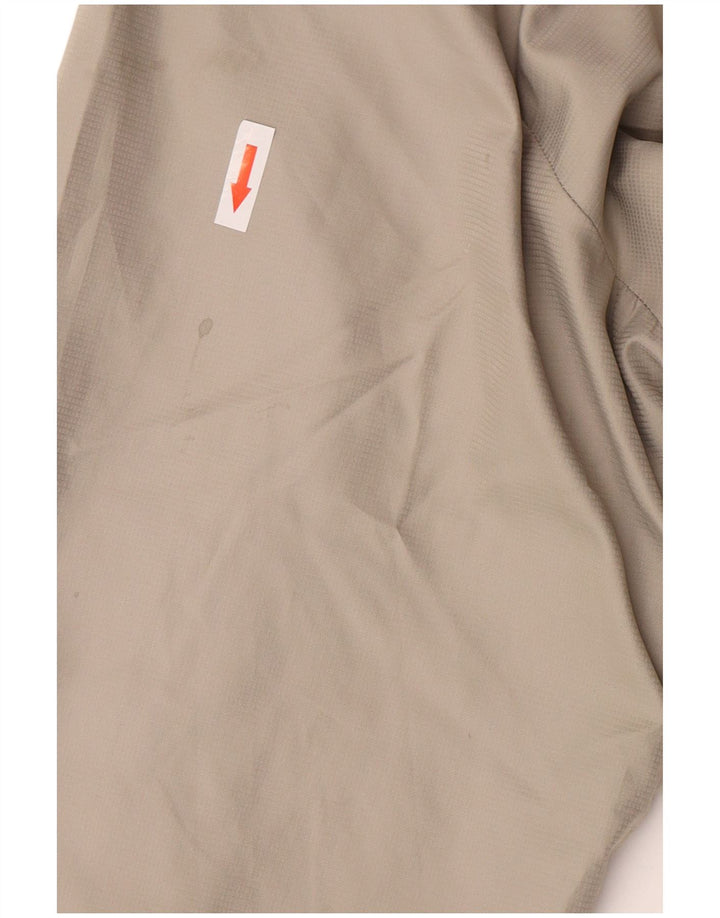 Champion Mens Tracksuit Top Jacket Large Beige Colourblock Polyester