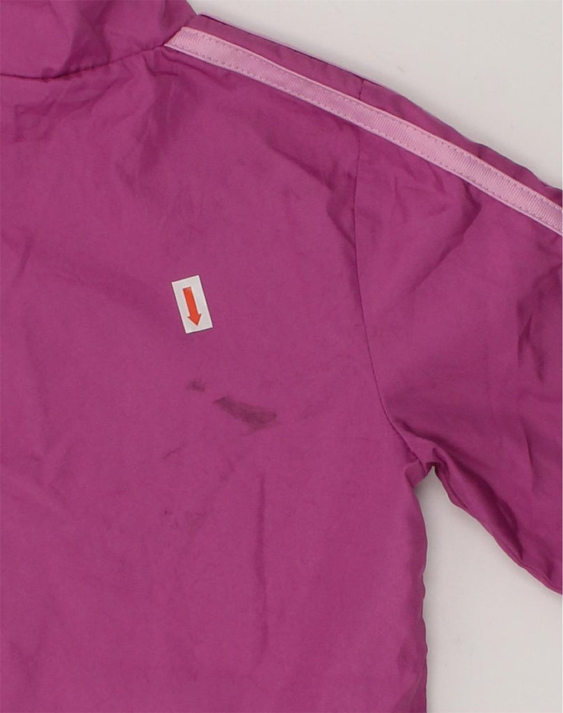 ADIDAS Girls Tracksuit Top Jacket 3-4 Years Pink Polyester | Vintage Adidas | Thrift | Second-Hand Adidas | Used Clothing | Messina Hembry 