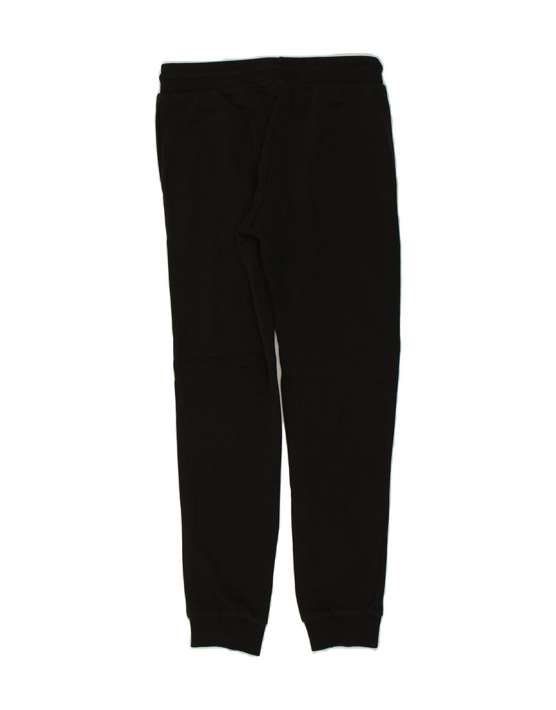 JACK & JONES Mens Graphic Tracksuit Trousers Joggers XS Black Cotton | Vintage Jack & Jones | Thrift | Second-Hand Jack & Jones | Used Clothing | Messina Hembry 