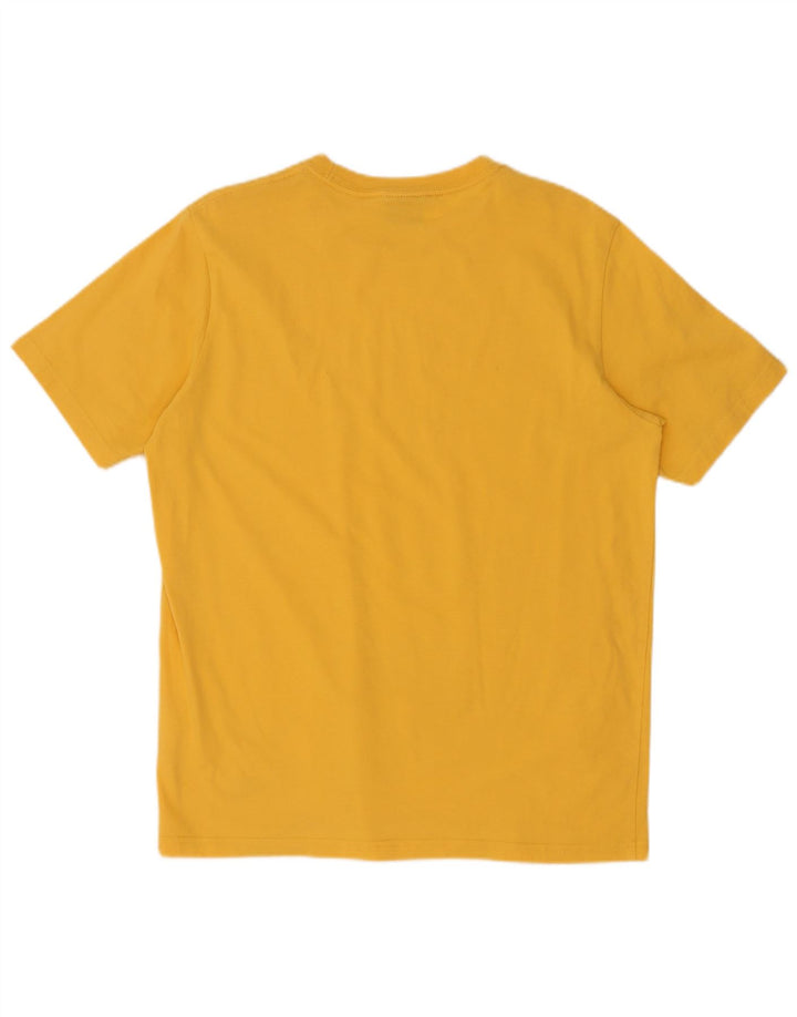 Paul Smith Mens T-Shirt Top Medium Yellow Cotton