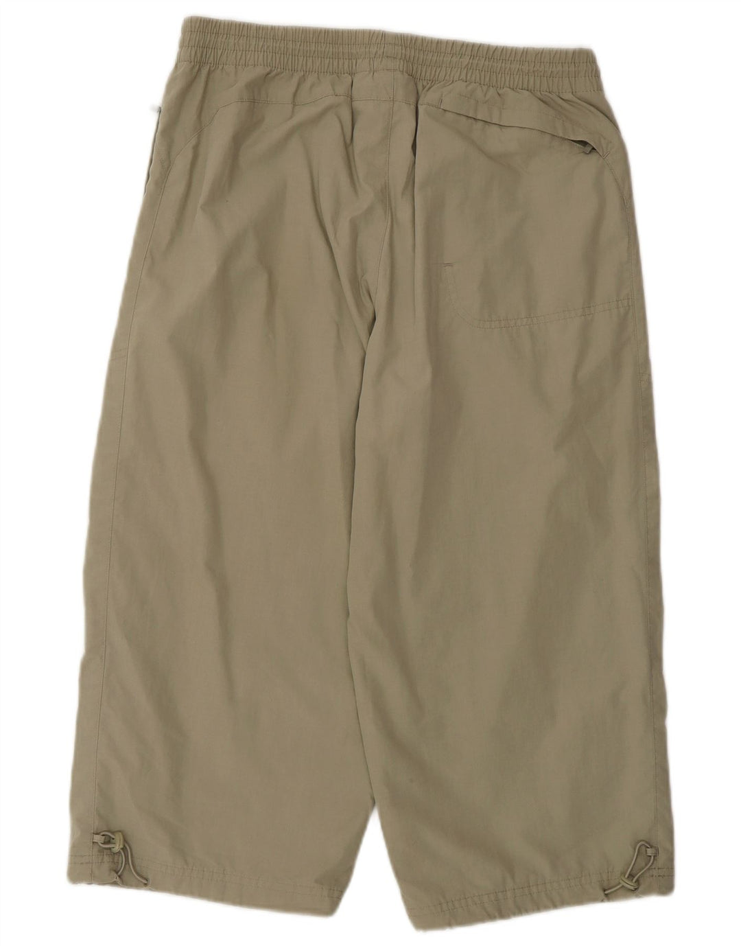 Adidas Mens Capri Tracksuit Trousers Small  Khaki Polyester